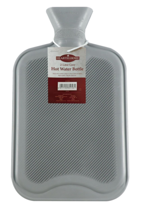 HOT WATER BOTTLE GREY COVER HHWB10