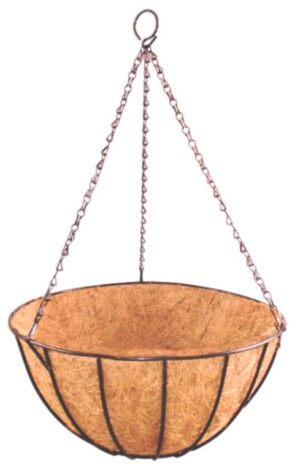 Ambassador Hanging Basket With Coco Liner 14″