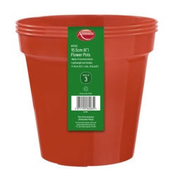 Ambassador Flower Pots 6″ – Pack 3