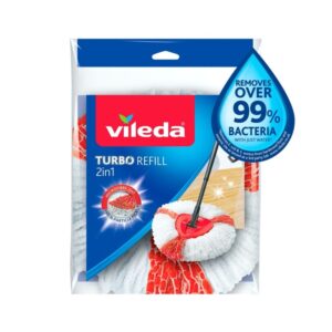 VILEDA EAST WRING & C TURBO REFILL 2IN1