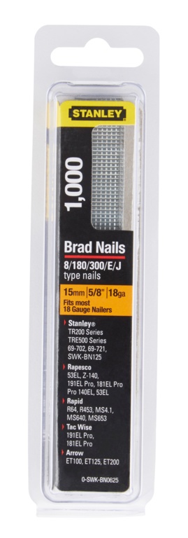 SWKBN Brad Nail 15mm SWKBN062 (Pack 1000)