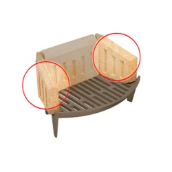 COAL SAVER FIRE SIDE BRICK PK2