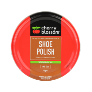 Cherry Blossom Shoe Polish Mid Tan 40g