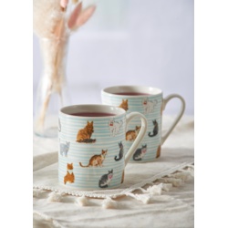 Price & Kensington Cat Decorated Mug 340ml