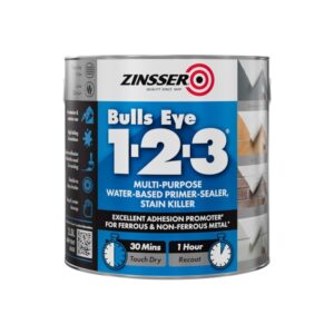 123 Bulls Eye Primer / Sealer Paint 2.5 Litre