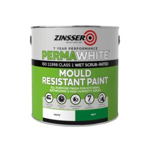 PERMA WHITE MOULD RESISTANT PAINT 2.5LTR