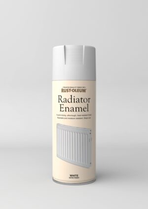 RUSTOLEUM RADIATOR ENAMEL WHITE SATIN  AERO