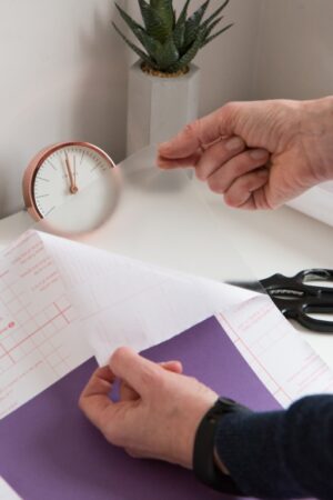 Self Adhesive Film Glossy Transparent 45cm  x 2  Fablon