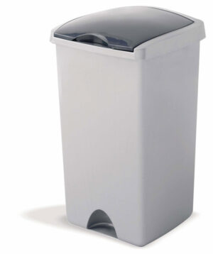 Roll Top Bin Metallic 48 Litre 510638