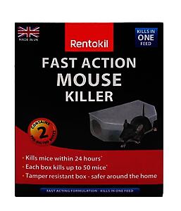 FAST ACTION MOUSE KILLER TWIN PACK