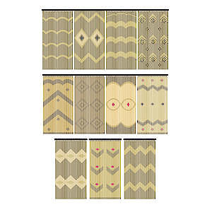 11-087 PROV BEAD DOOR CURTAIN       P