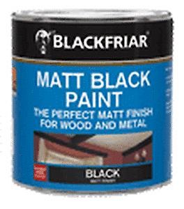Matt Black Paint 125ml