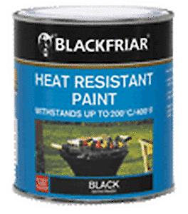 Heat Resistant Paint Black 250ml