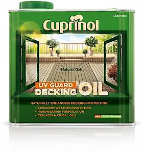 CX UV GUARD DECKING OIL NATURAL 2.5L