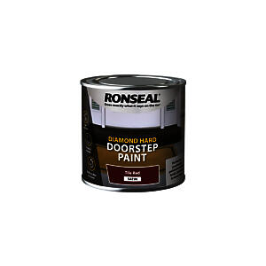 Diamond Hard Doorstep Paint Red 250ml