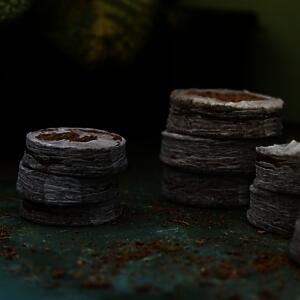 COIR COINS FOR SOWING 25MM PK50