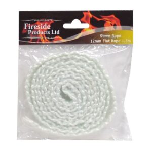 Fireside Stove Rope Flat – 12mm x 1.5m