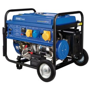 DRAPER 4000W PETROL GENERATOR WITH WHEELS