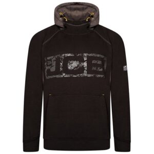 JCB BLACK & GREY HORTON HOODIE (S-XXL