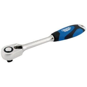 DRAPER 1/2″ SOFT GRIP REVERSIBLE RATCHET
