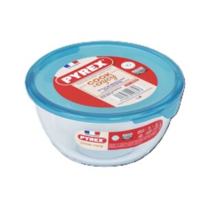 0.l Prepware Bowl With Green Lid