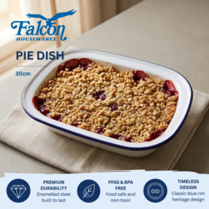 44028 OBLONG PIE DISH 28CM