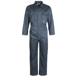 FORT STUD FRONT COVERALL IN GREEN