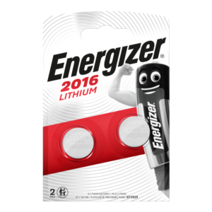 Energizer Lithium Battery CR2016 pk2