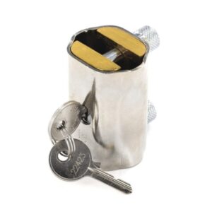 Securit Chain Lock Nickel Plated 6.10mm – Pack of 2