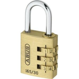 165/30 30mm Solid Brass Body Combination Padlock (3-Digit) C