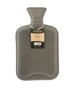 HOT WATER BOTTLE GREY COVER HHWB10