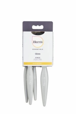 5 PACK HARRIS ESSENTIALS GLOSS PAINT BRUSH