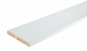 WHITE PLAS BOARD 96X18   15MM