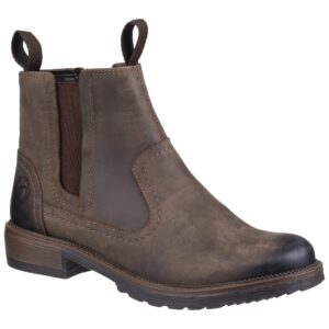 COTSWOLD LAVERTON BOOT IN BROWN (SIZE 7-8)