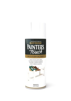 SPRAY PAINT SATIN WHITE PT