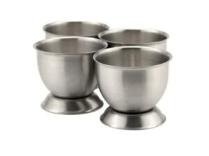 Stainless Steel Egg Cups x 4