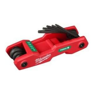 MILWAUKEE FOLDING TORX KEY SET