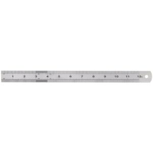 DRAPER 12IN/300MM STAINLESS STEEL RULE