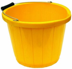 STADIUM BUCKET 3GALL YELLOW OR PURPLE