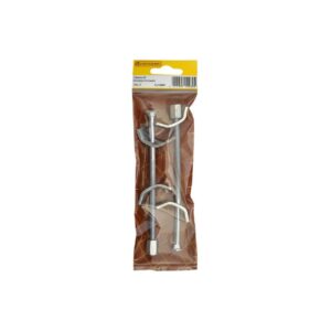 150mm ZP Worktop Connector (Pack of 2)