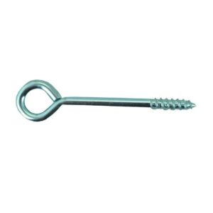 Screw In Steel Vine Eyes – Zinc Plated – 75mm x 12mm