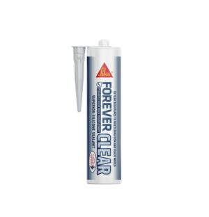 Everbuild Forever White Silicone – Clear (295ml)