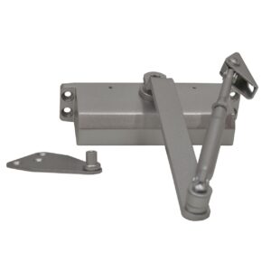 Power Door Closer, Silver, Max 60kg Size 3
