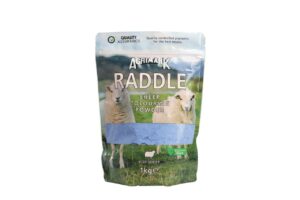 RADDLE POWDER – BLUE       1KG