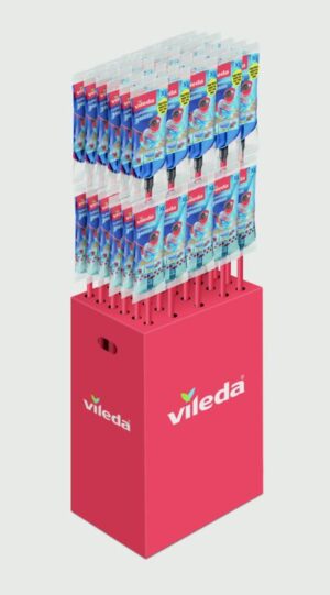 SuperMocio 3 Action 3D Mop Head & Handle