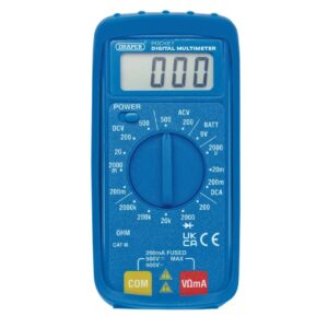Pocket Digital Multimeter, 500V, AC/DC (52320)