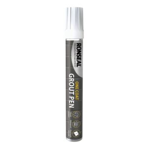 One Coat Grout Pen Brilliant White 15ml