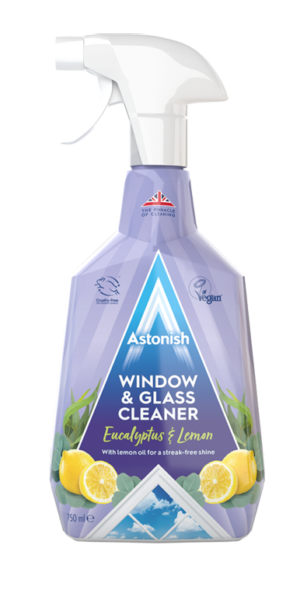 ASTONISH WINDOW CLEANER TRIGGER 750ML P