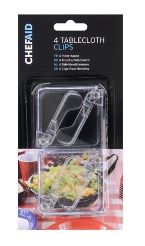 Chef Aid Table Cloth Clips Pack 4