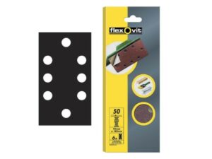 1/3 Sanding Sheets 93 x 185mm Quick Release Coarse 50g (6)